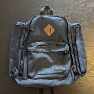 JanSport Field Bag Navy Blue Backpack, Large